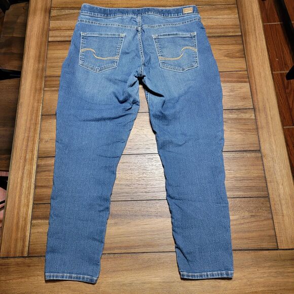 Levi Strauss Signature Pull-On Skinny Denim Jeans Totally Shaping - Size 32 X 30 - Picture 3 of 7